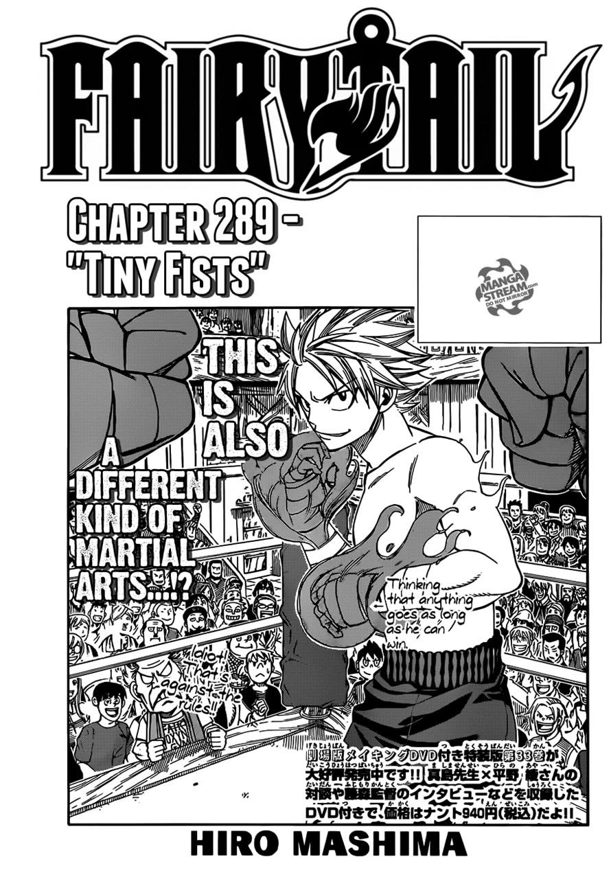 Fairy Tail Chapter 289 1